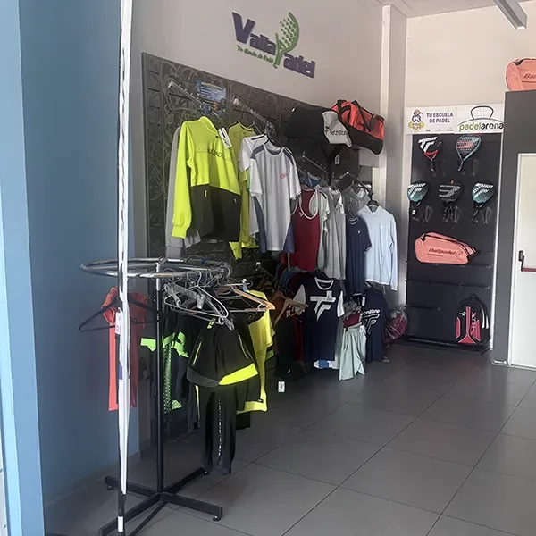 art&iacute;culos para jugar al p&aacute;del en Valladolid